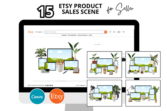 15 Etsy Product Sale Scene: Elevate Your Shop's Visuals