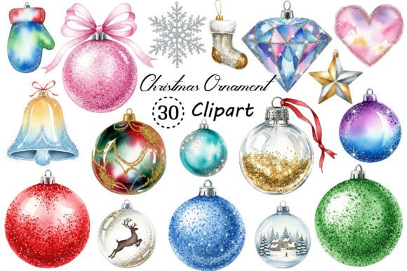 Christmas Ornament PNG Clipart: Elevate Your Holiday Designs