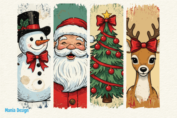 Designing Festive Charm with Vintage Christmas Coquette Bow PNGs