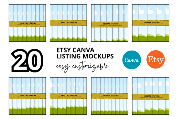 Elevate Your Etsy Shop with Professional Digital Mockups