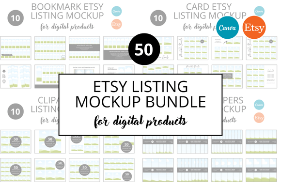 Elevate Your Etsy Shop with Professional Mockup Templates