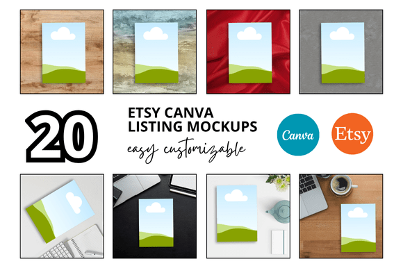 Elevate Your Etsy Shop with Professional Planner Mockups