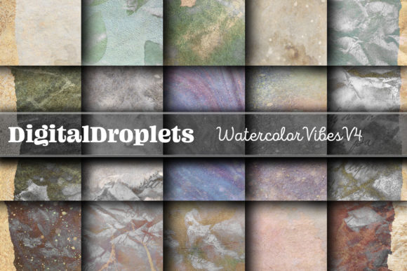 Watercolor Vibes Vol. 4 | Collection: A Designer's Textured Toolkit